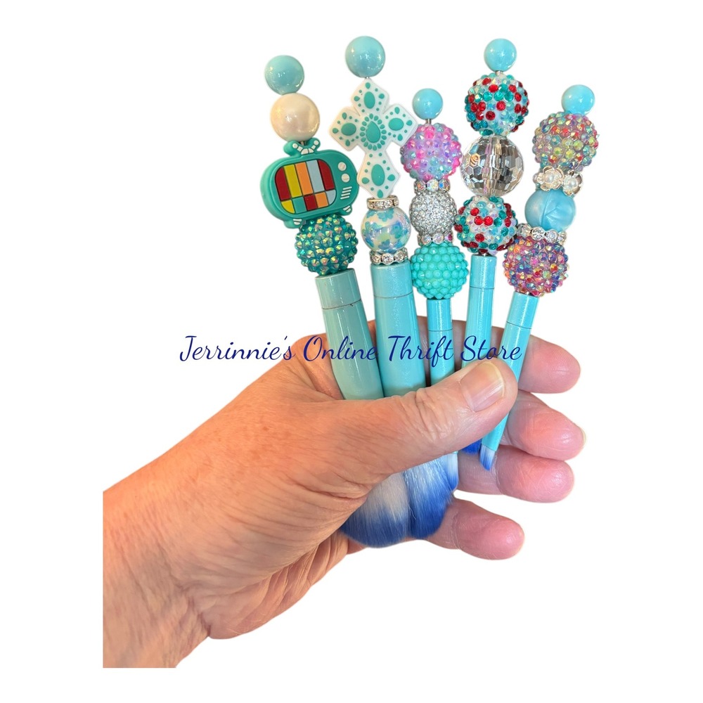 Custom‎ Made Bling Makeup Brush Set